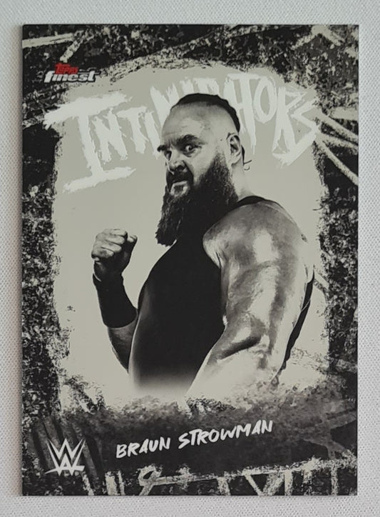 Braun Strowman - 2025 Topps Finest WWE Wrestling INTIMIDATORS SMACK DOWN #INT-BN