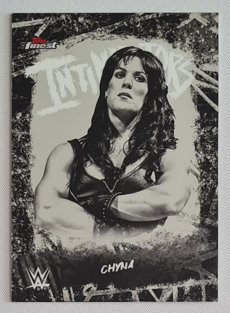 Chyna - 2025 Topps Finest WWE Wrestling INTIMIDATORS #INT-CN