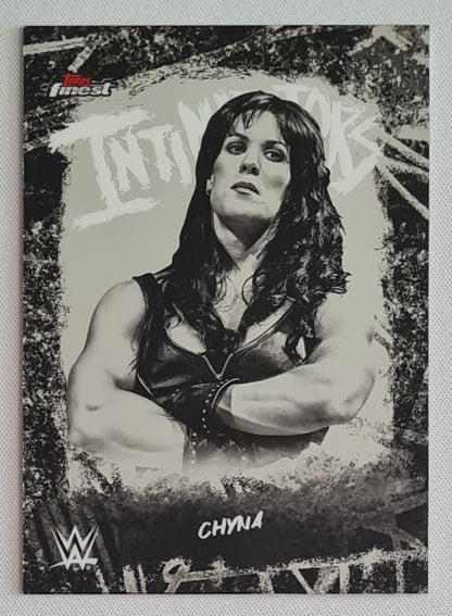 Chyna - 2025 Topps Finest WWE Wrestling INTIMIDATORS #INT-CN