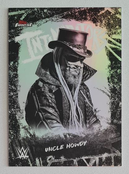 Uncle Howdy - 2025 Topps Finest WWE Wrestling INTIMIDATORS SMACK DOWN #INT-UN Refractor