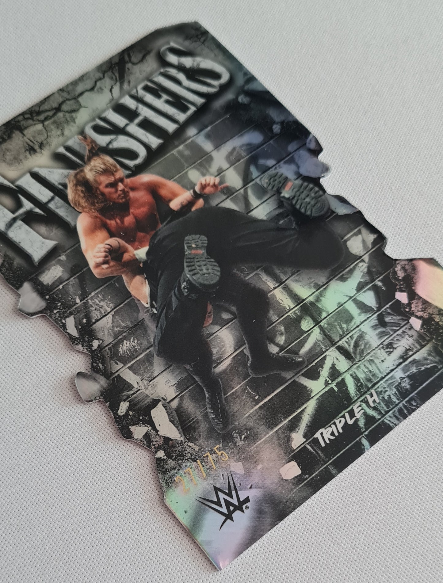 Triple H - 2025 Topps Finest WWE Wrestling FINISHERS #FNS-TH Die Cut /75