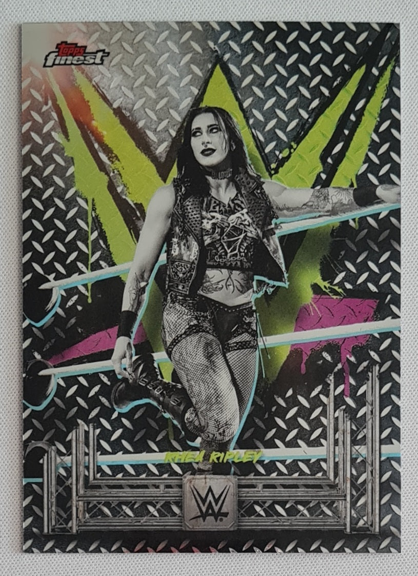 Rhea Ripley - 2025 Topps Finest WWE Wrestling RAW #60 Common