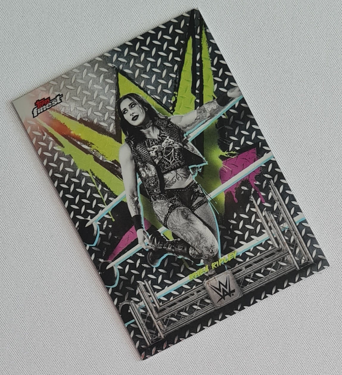 Rhea Ripley - 2025 Topps Finest WWE Wrestling RAW #60 Common
