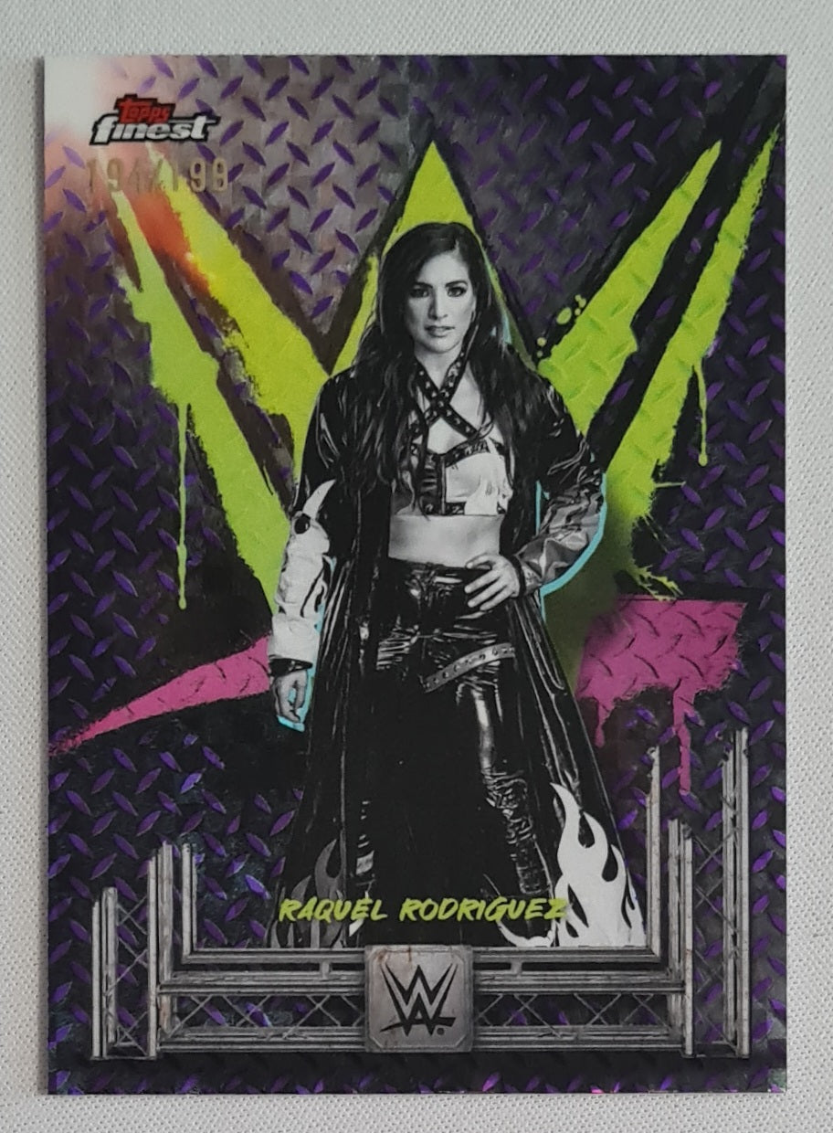 Raquel Rodriguez - 2025 Topps Finest WWE Wrestling RAW #65 Common