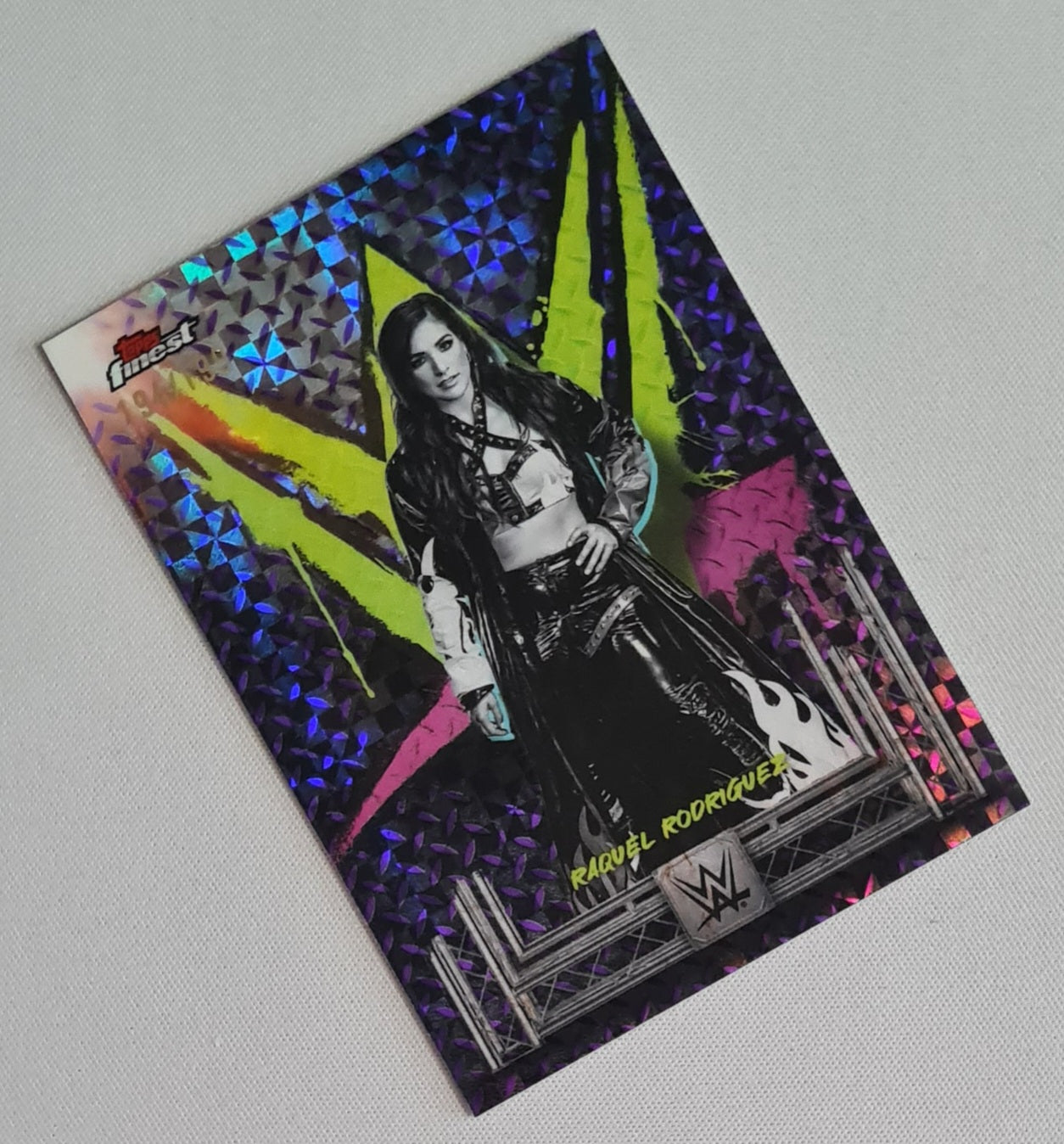Raquel Rodriguez - 2025 Topps Finest WWE Wrestling RAW #65 Common