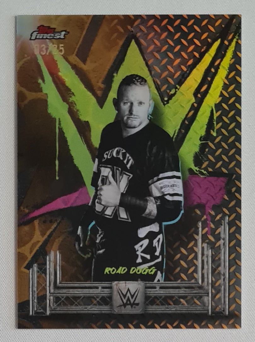 Road Dogg - 2025 Topps Finest WWE Wrestling #112 Uncommon Gold /25