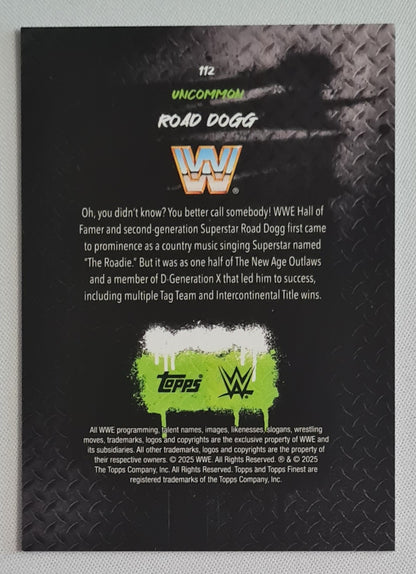 Road Dogg - 2025 Topps Finest WWE Wrestling #112 Uncommon Gold /25