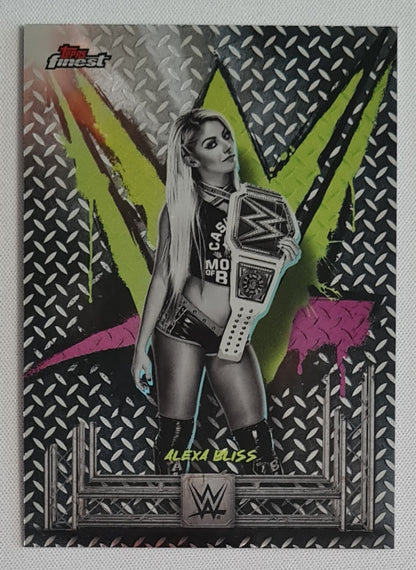Alexa Bliss - 2025 Topps Finest WWE Wrestling SMACK DOWN #16 Common