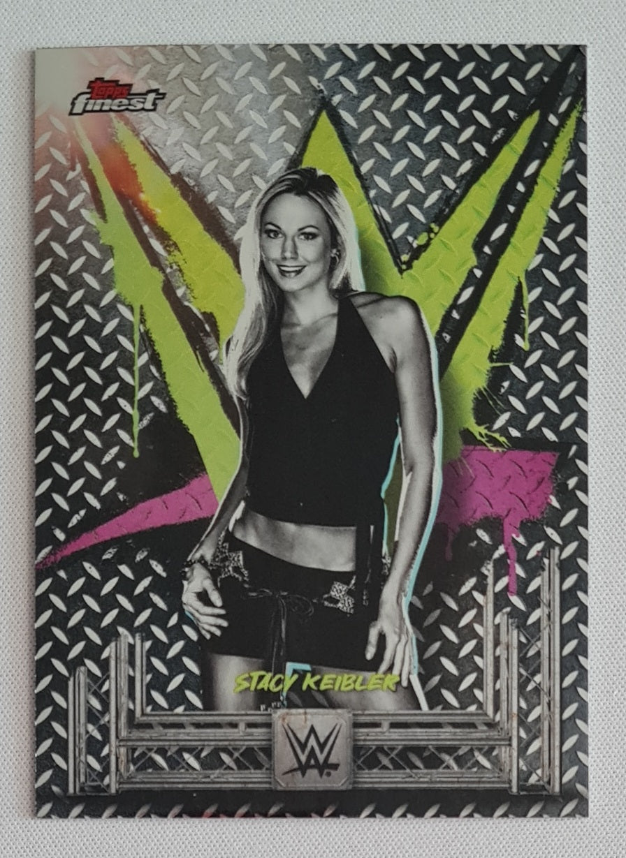 Stacy Keibler - 2025 Topps Finest WWE Wrestling #95 Common