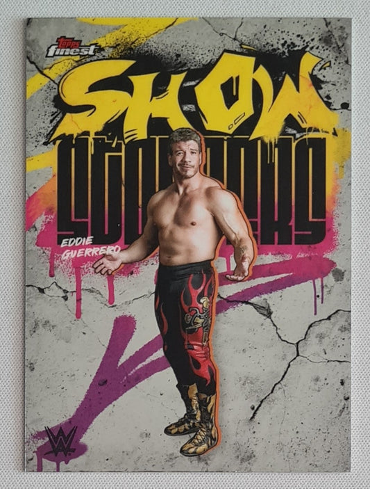 Eddie Guerrero - 2025 Topps Finest WWE Wrestling SHOW STOPPERS #SSS-EG