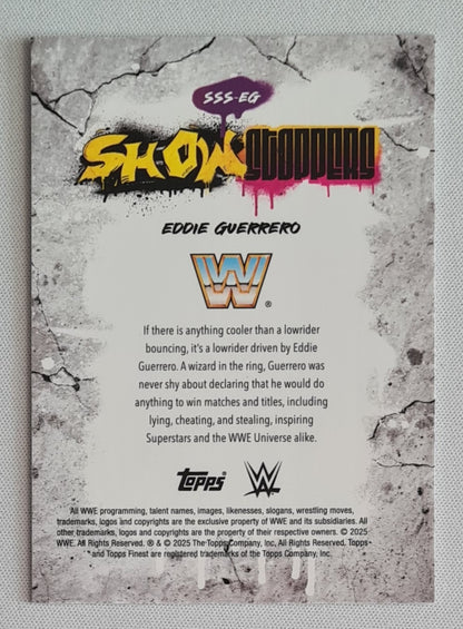 Eddie Guerrero - 2025 Topps Finest WWE Wrestling SHOW STOPPERS #SSS-EG