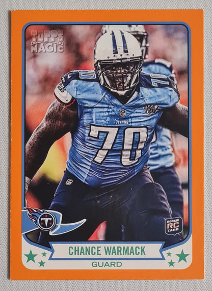 Chance Warmack - 2013 Topps Magic Memoranda Titans #179 (Mini Card)