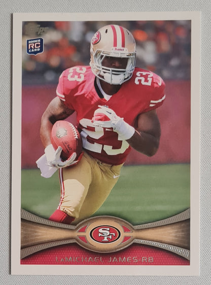 LaMichael James - 2012 Topps NFL Football 49ers (RC) #185