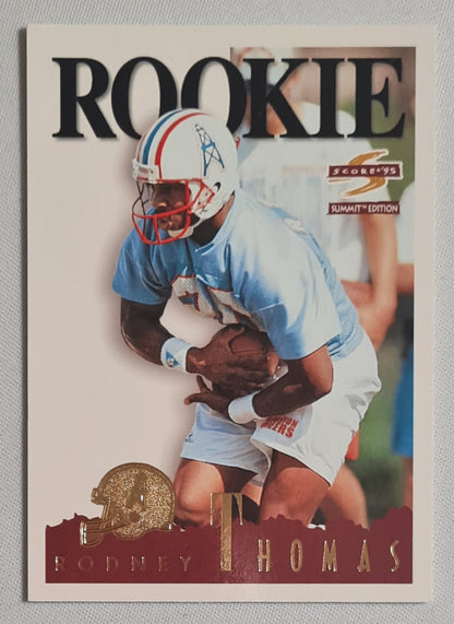Rodney Thomas - 1995 Pinnacle Score Summit Edition NFL Football Oilers Rookie #157