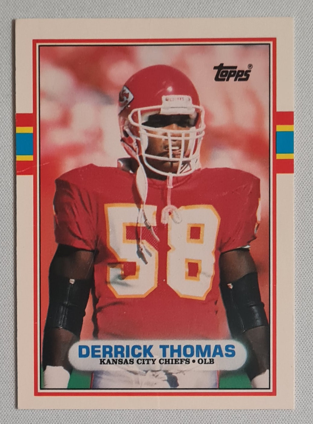 Derrick Thomas - 1989 Topps NFL Football Kansas City Chiefs #90T