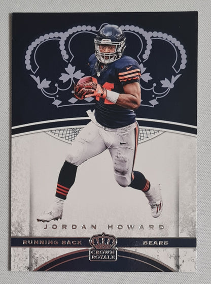 Jordan Howard - 2017 Panini Prefered Football NFL Chicago Bears #12