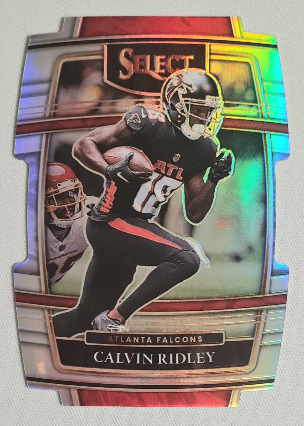 Calvin Ridley - 2021 Panini Select Football NFL Atlanta Falcons #4 Refractor Die Cut