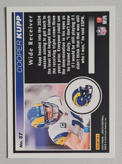 Cooper Kupp - 2024 Panini Zenth Football NFL Rams # 57
