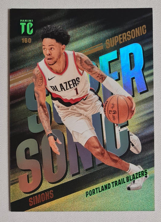 Anfernee Simons - 2024 Panini Top Class NBA Basketball Portland Trailblazers SUPER SONIC (TC) #1