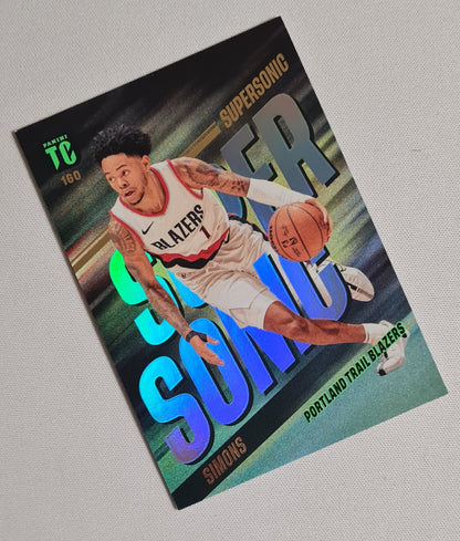 Anfernee Simons - 2024 Panini Top Class NBA Basketball Portland Trailblazers SUPER SONIC (TC) #1