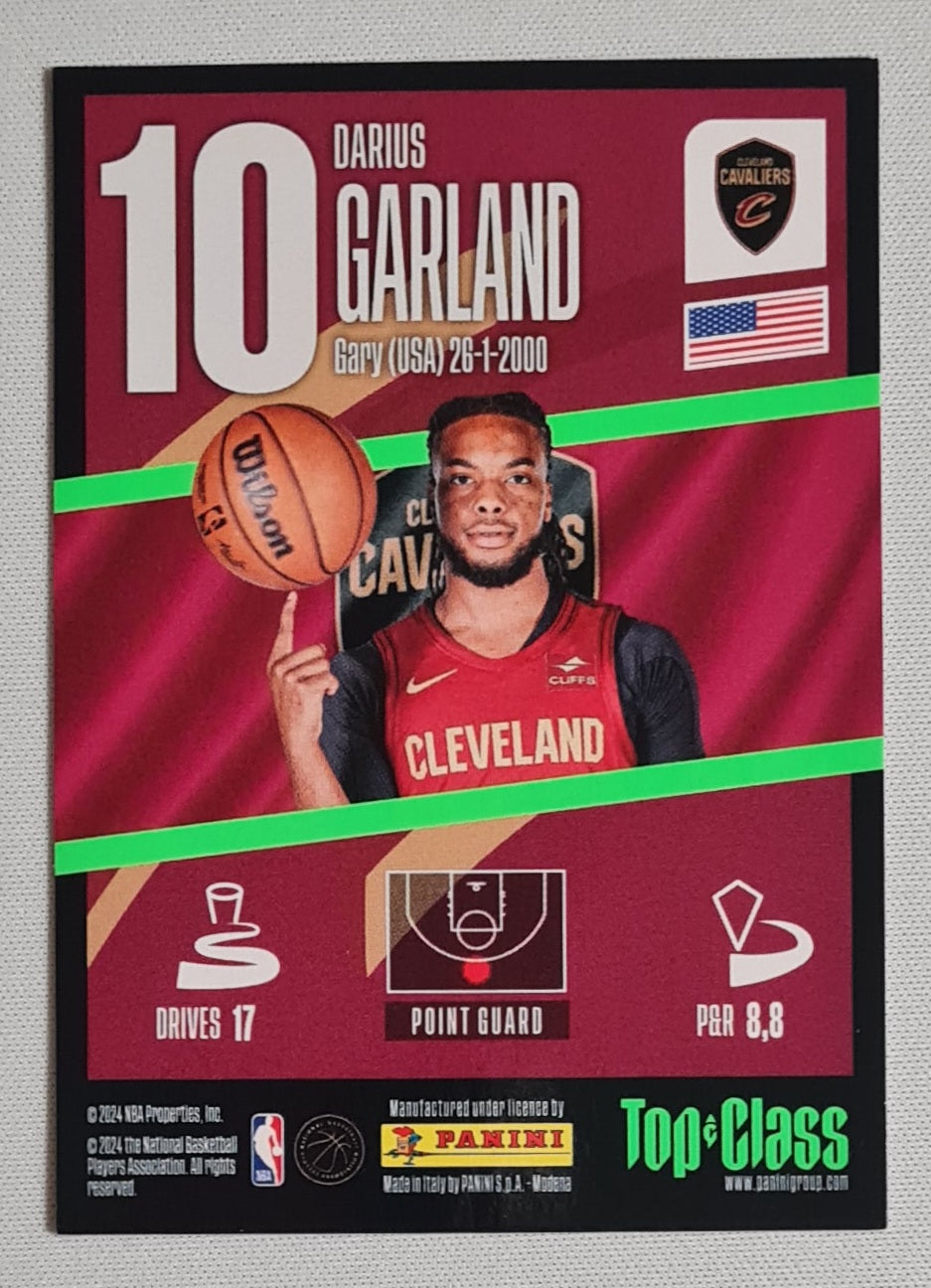 Darius Garland - 2024 Panini Top Class NBA Basketball Cleveland Cavaliers SUPER SONIC (TC) #10