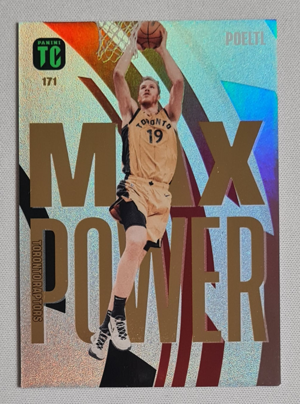 Jakob Poeltl - 2024 Panini Top Class NBA Basketball Toronto Raptors MAX POWER (TC) #19