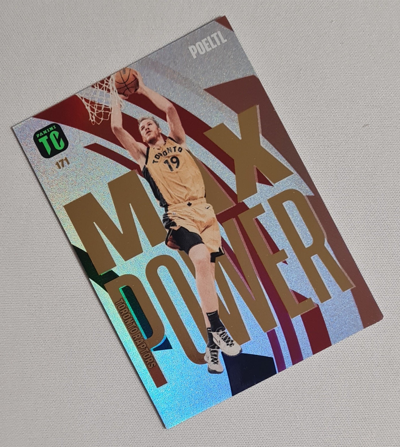 Jakob Poeltl - 2024 Panini Top Class NBA Basketball Toronto Raptors MAX POWER (TC) #19