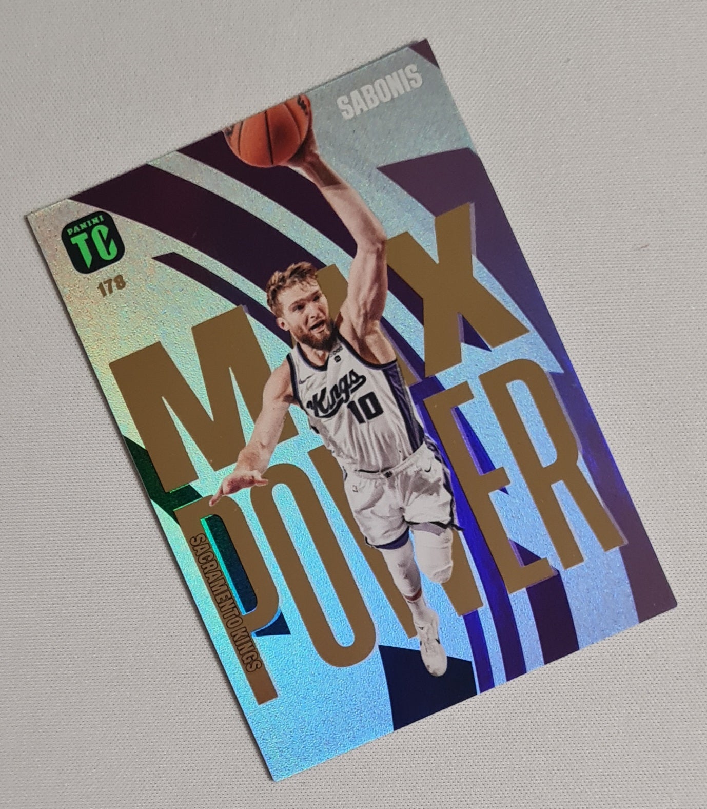 Domantas Sabonis - 2024 Panini Top Class NBA Basketball Sacramento Kings MAX POWER (TC) #10