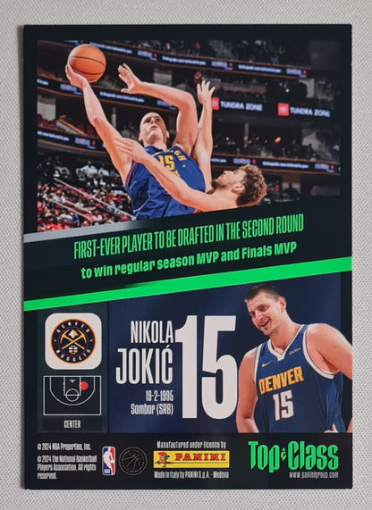 Nikola Jokic - 2024 Panini Top Class NBA Basketball Denver Nuggets UNBEATABLE (TC) #15
