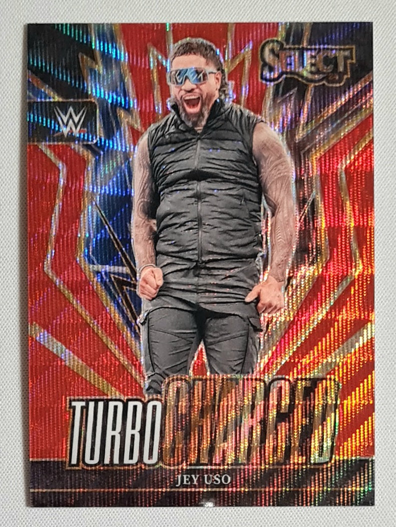 Jey Uso - 2024 Panini Select WWE Wrestling RAW TURBO CHARGED #27 /149