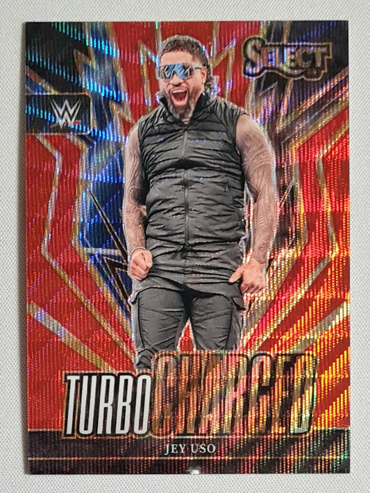 Jey Uso - 2024 Panini Select WWE Wrestling RAW TURBO CHARGED #27 /149