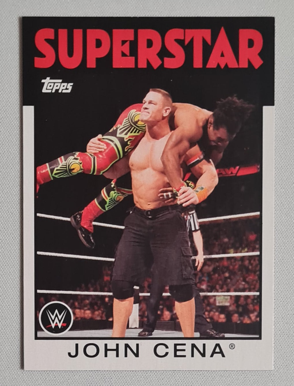 John Cena - 2016 Topps WWE Wrestling Heritage Superstar #19