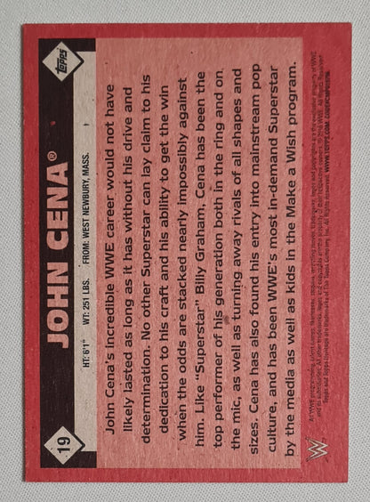 John Cena - 2016 Topps WWE Wrestling Heritage Superstar #19