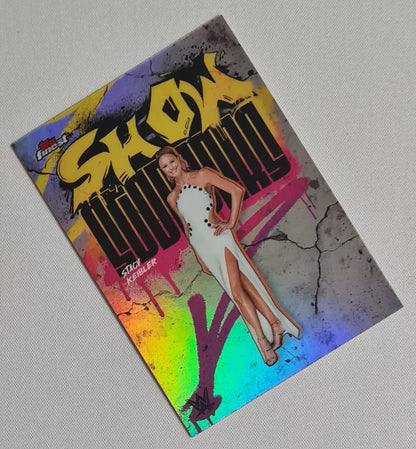 Stacy Keibler - 2025 Topps Finest WWE Wrestling SHOW STOPPERS #SSS-SK Refractor