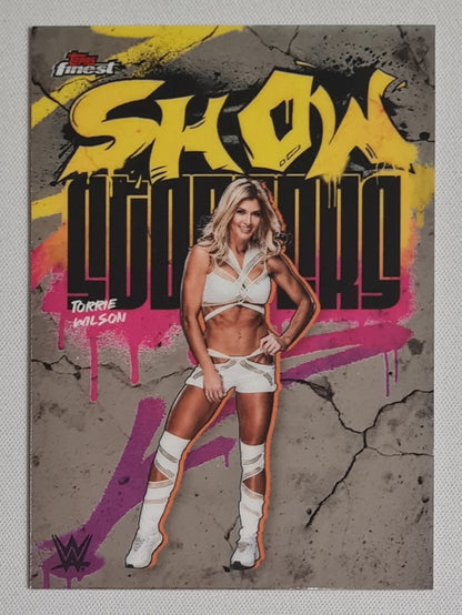 Torrie Wilson - 2025 Topps Finest WWE Wrestling SHOW STOPPERS #SSS-TW