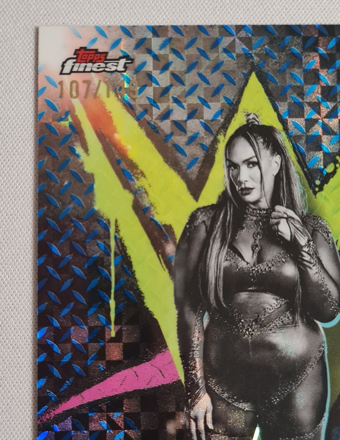 Nia Jax - 2025 Topps Finest WWE Wrestling SMACK DOWN #66 Common