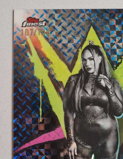 Nia Jax - 2025 Topps Finest WWE Wrestling SMACK DOWN #66 Common