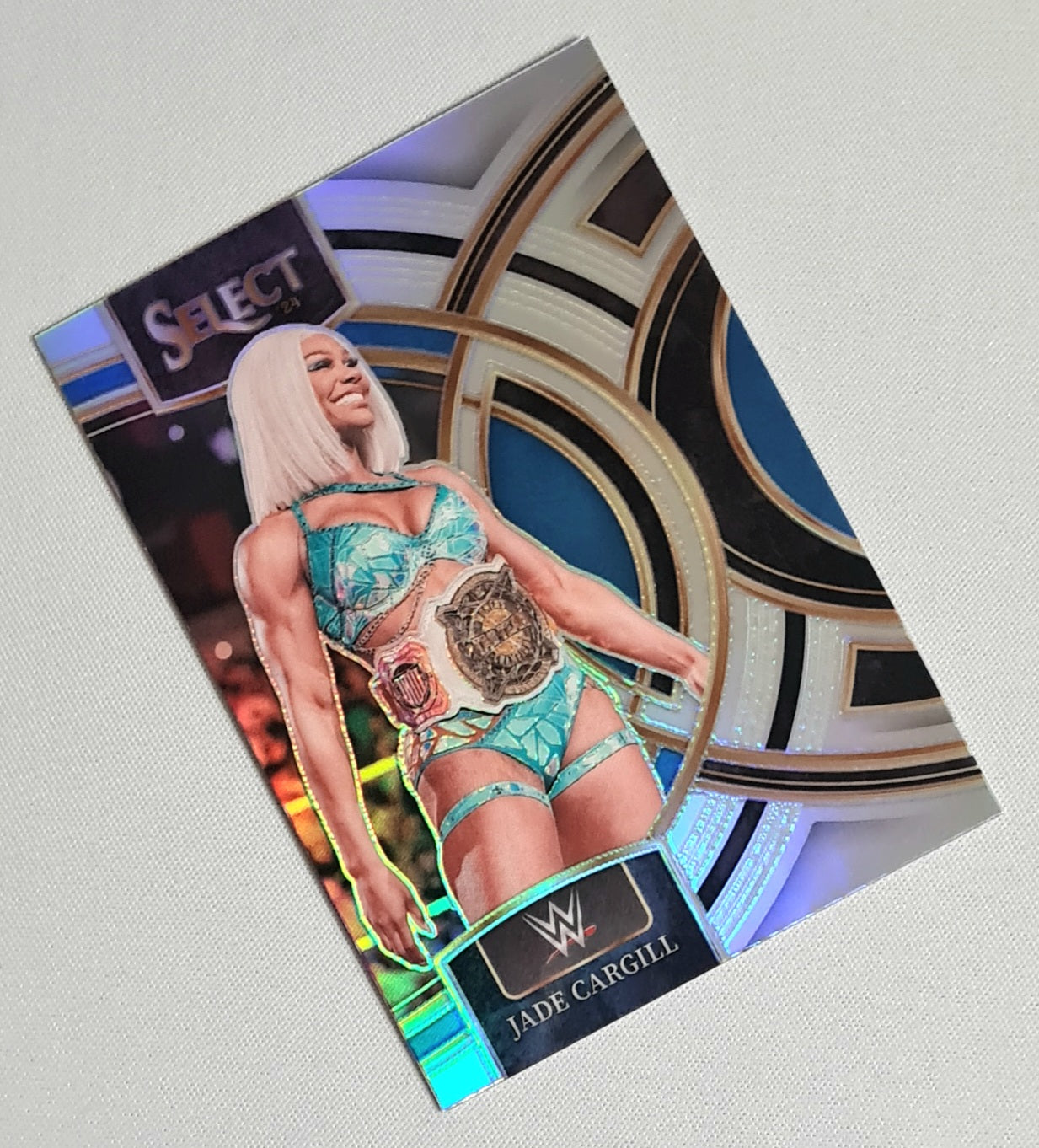 Jade Cargill - 2024 Panini Select WWE Wrestling SMACK DOWN #189 Premier