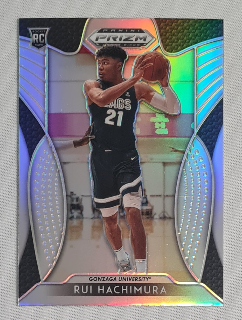 Rui Hachimura - 2019 Panini Prizm Draft Picks Gonzaga University (RC) #73 Refractor