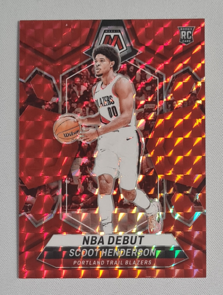Scoot Hendrson - 2023/24 Panini Mosaic Basketball NBA Portland Trail Blazers NBA DEBUT (RC) #255