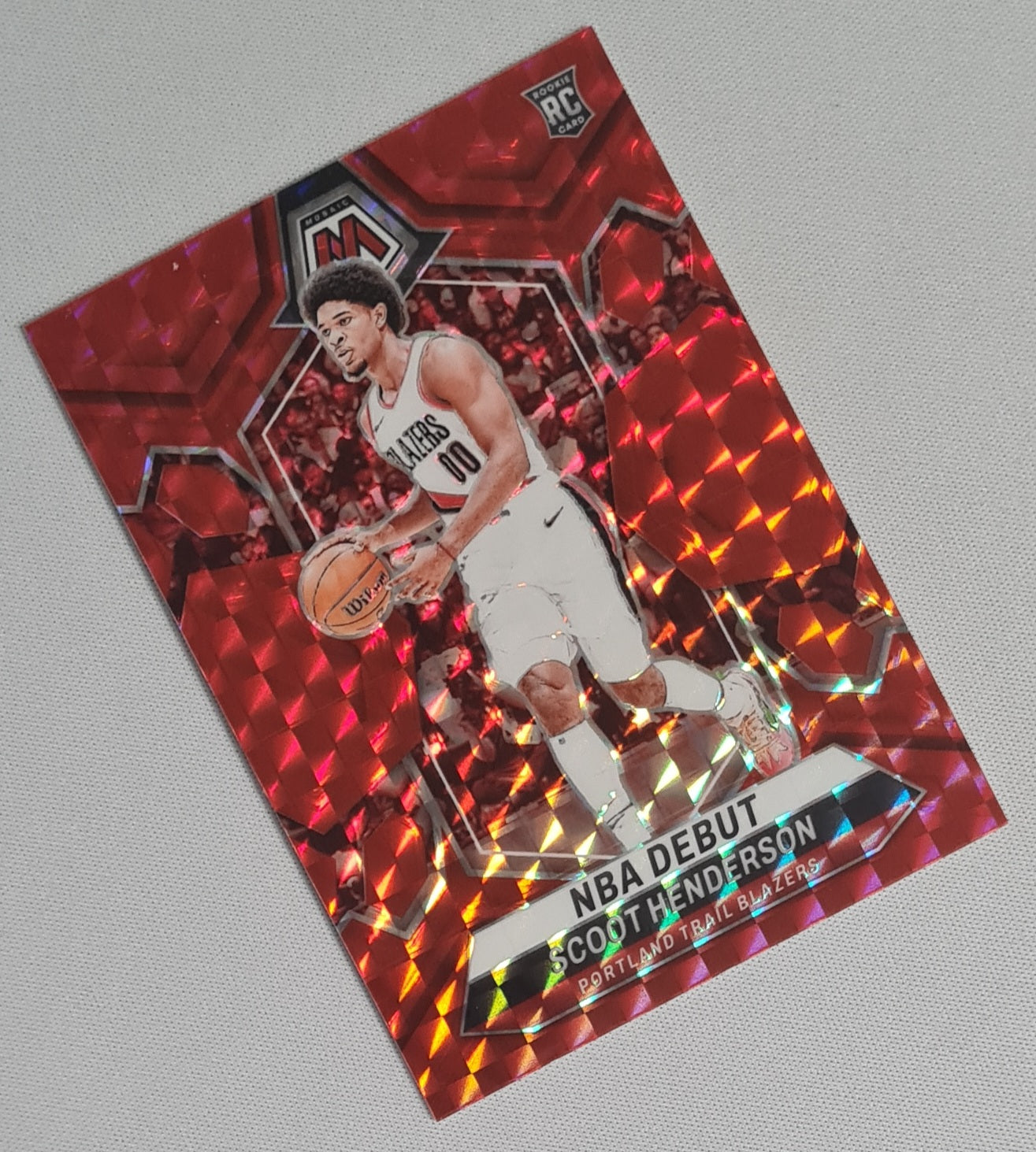 Scoot Hendrson - 2023/24 Panini Mosaic Basketball NBA Portland Trail Blazers NBA DEBUT (RC) #255