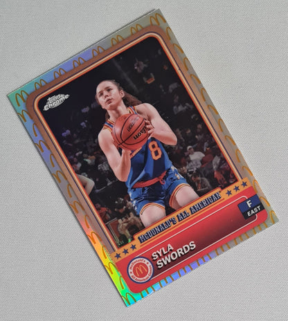 Syla Swords - 2024 Topps Basketball MC DONALD'S All American Games WNBA EAST #11  Refractor