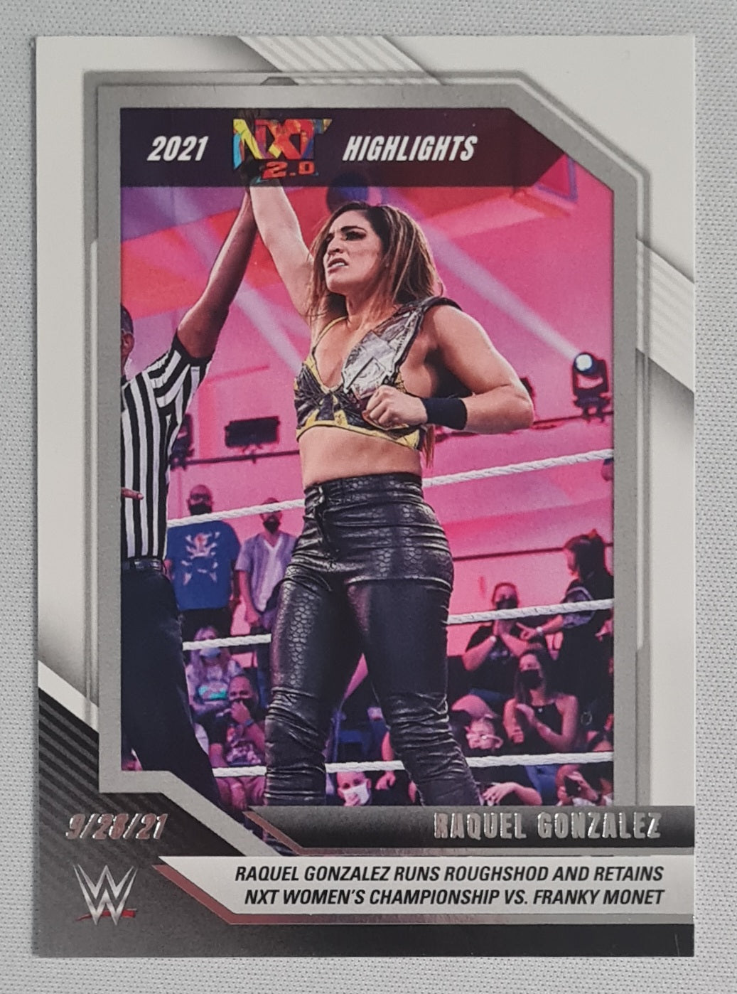 Raquel Gonzalez - 2022 Panini WWE Wrestling NXT 2.0 #29