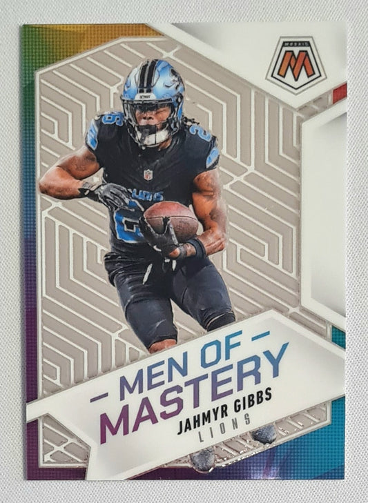 Jahmyr Gibbs - 2025 Panini Mosiac Men of Mastery #12