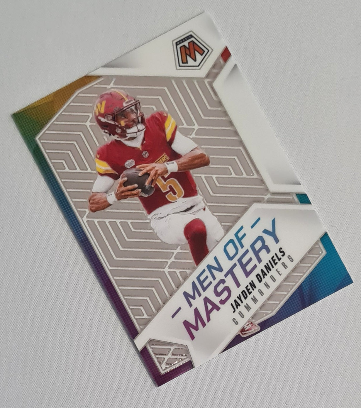 Jayden Daniels - 2025 Panini Mosiac Men of Mastery #5