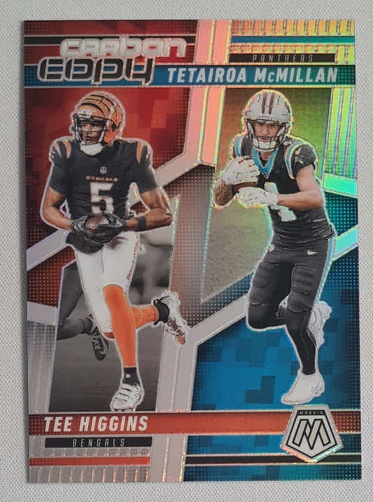 Tee Higgins Tetairoa McMillan - 2025 Panini Mosaic Carbon Copy #CC0-3