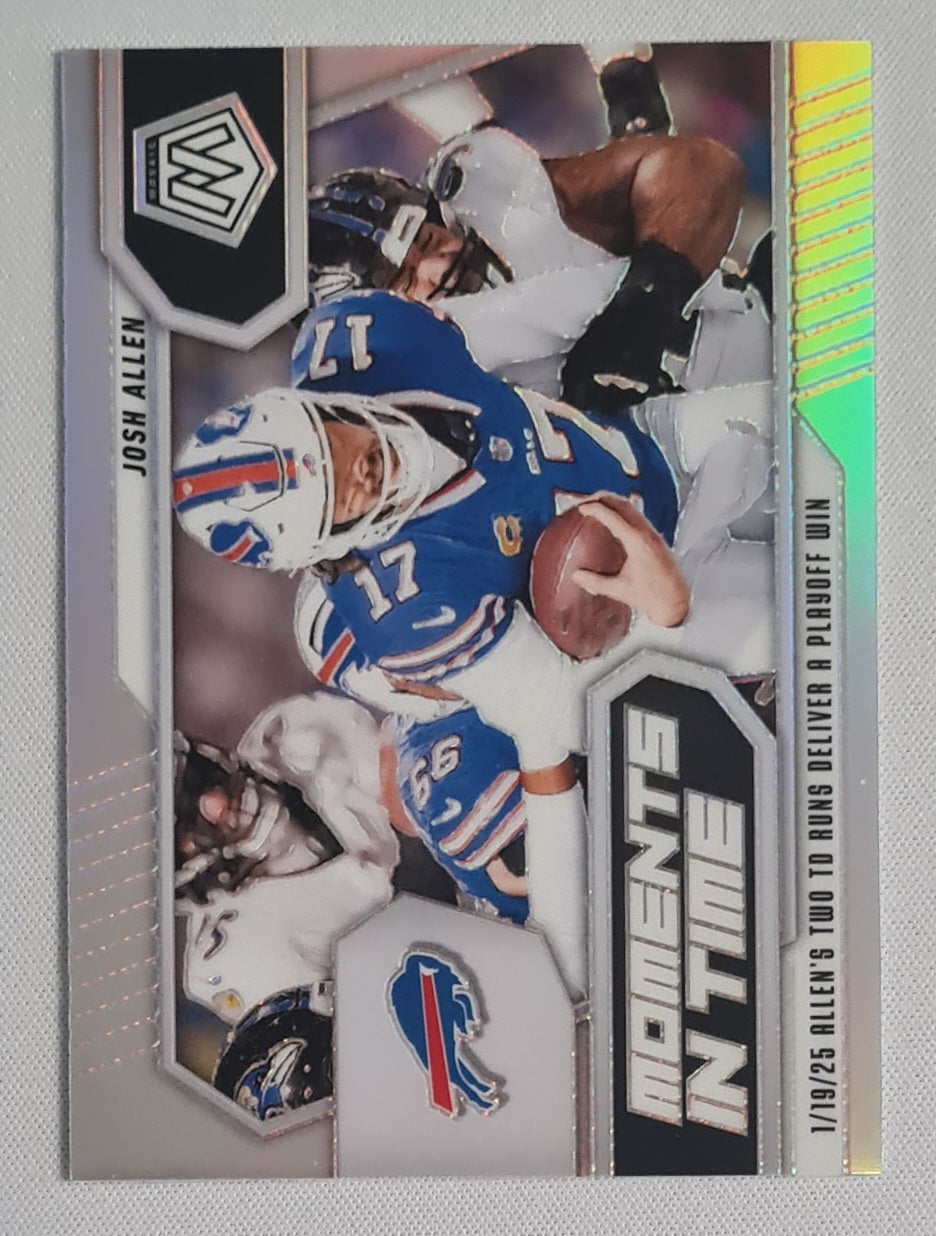 Josh Allen - 2025 Panini Mosaic Moments in Time #15