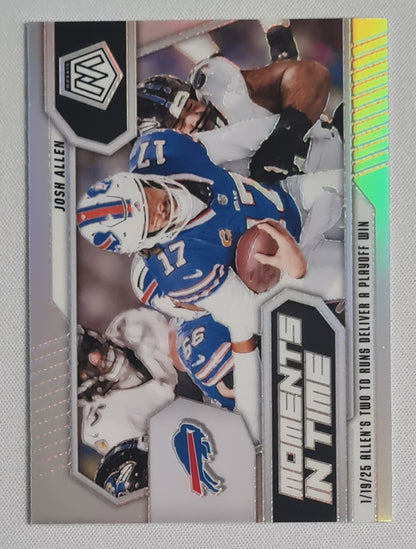 Josh Allen - 2025 Panini Mosaic Moments in Time #15