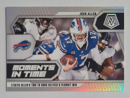 Josh Allen - 2025 Panini Mosaic Moments in Time #15