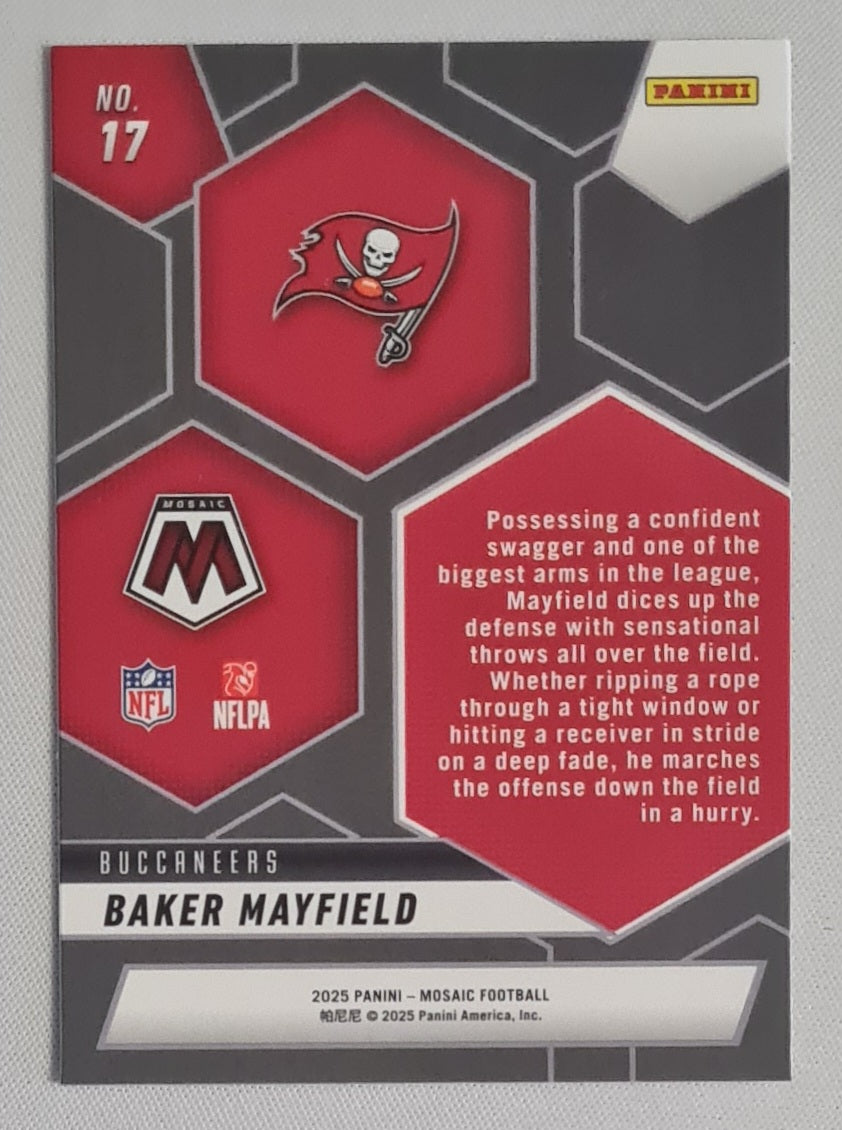 Baker Mayfield - 2025 Panini Mosaic Montage #17